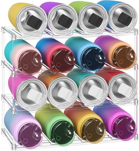 Lifewit Stackable Water Bottle Organizer by Lifewit