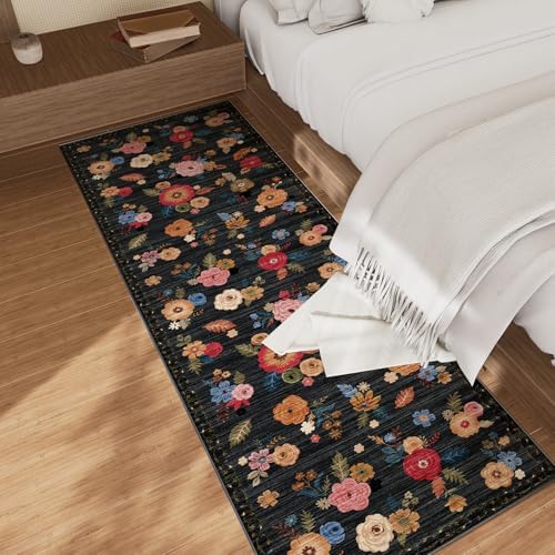 Washable Kitchen Rug Runner for Hallway: 2'6"x8' Carpet Runner Rug Non Slip - Image 2