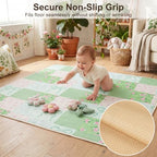 Basumee Splat Mat for Under High Chair, Waterproof & Mess-Proof Floor Mat - Image 4