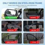 Car Window Shades, 8 Strong Magnets Magnetic Side Window Sun Shade - Image 5