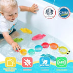 11PCS Baby Bath Toys for Kids Ages 1-3, Toddler Water Table Pool Beach Toys - Image 2