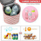 Accmor Breastmilk Cooler Bag, Insulated Baby Bottle Cooler Tote Bags - Image 2