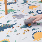 Splat Mat for Under High Chair, Waterproof Washable High Chair Floor Mat - Image 5