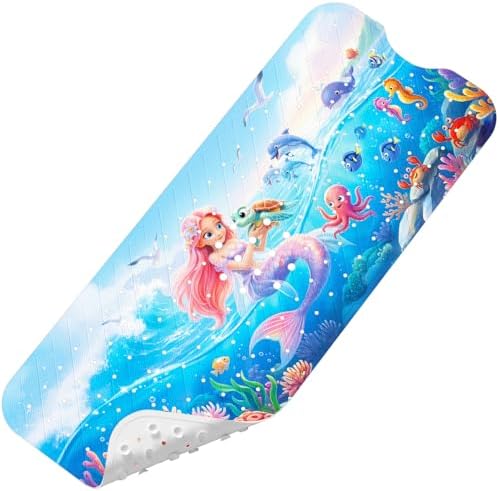 Bath Mat for Tub Non Slip Kids Bathtub Mat 40x16 Baby Bath Mat by Unknown