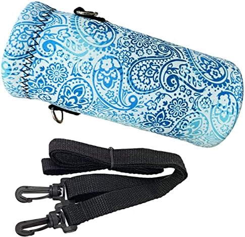 AUPET Water Bottle Bag Carrier, 24oz/32oz Insulated Neoprene bottle Sling - Image 6