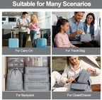 8/9 Set Packing Cubes for Travel, Suitcase Organizer Bags for Luggage - Image 7