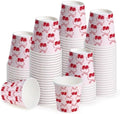 WRAPAHOLIC 3oz Pink Cherry Bathroom Cups by WRAPAHOLIC