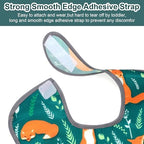 Accmor Baby Bibs for Eating, Waterproof Mess Proof Baby Toddler Bibs, Apron - Image 2