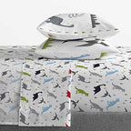 Trend Collector Dinosaur Full Comforter Set 7 Piece Kids Bedding - Image 4