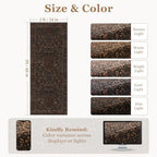 Tree of Life 2x5 Kitchen Runner Rug, Washable Non Slip Low Pile Runners - Image 2