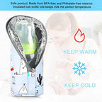 Accmor Baby Bottle Tote Bags, Insulated Breastmilk Cooler Bag, Nursing Bottle - Image 3