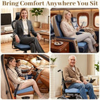 TranquilRelax Memory Foam Seat Cushion - Image 6