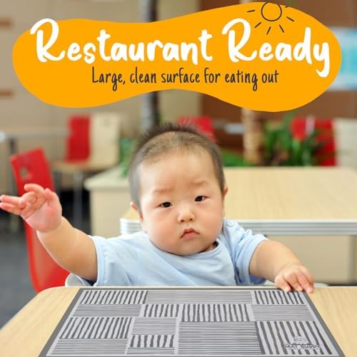 Disposable Place Mats with 4-Sided Adhesive, Non-Toxic - Image 4