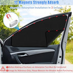 ZATOOTO Car Window Shades for Front Side Window Sun Shade for Privacy - Image 4
