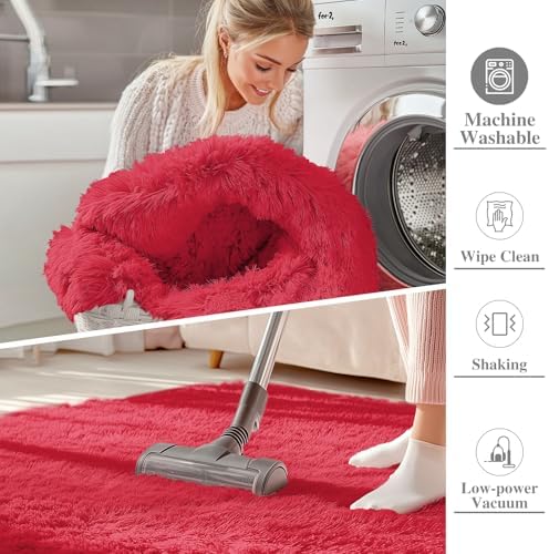 OLANLY 8x10 Machine Washable Large Area Rugs - Image 2