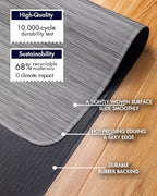 Baroyal Office Chair Mat for Hardwood Floor Under Desk Computer Rolling Chair - Image 4