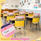 24 Pack Pencil Classroom Chair Pockets 17x18 Inch Chair Bags - Image 6