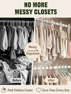 12 Pack Baby Closet Dividers, Durable-Sided Baby Size Closet Dividers - Image 5