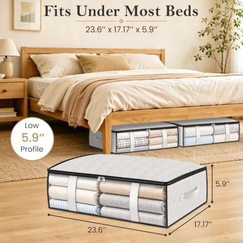 StorageRight Under Bed Storage Bags, 3 Pack - Image 2
