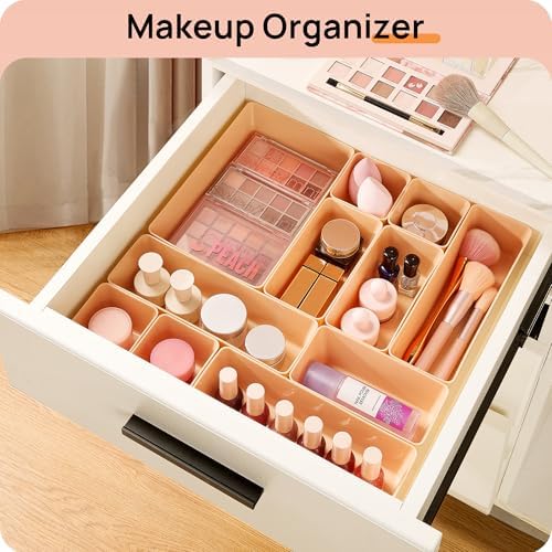 Vtopmart 25 Pack Plastic Drawer Organizers - Image 4