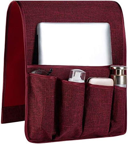 Sofa Armrest Organizer Non-Slip Arm Chair Hanging Caddy Remote Control Holder by FLYILY