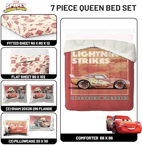 Jay Franco Kids Comforter Set Includes Sheets and Pillow Covers - Image 3