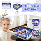 COOLBEBE Airplane Tray Table Cover, Foldable Travel Tray Cover - Image 4