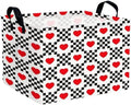 Valentine's Day Basket for Gifts Empty Cute Heart Large Gift Basket Decorative by ASKETAM