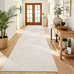 Pauwer 3x10 Area Rugs for Living Room, Modern Non Slip Washable Rug by Pauwer