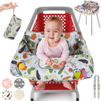 PILLANI Shopping Cart Cover for Baby, High Chair Cover for Restaurant Seat by Pillani