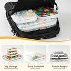 Clear Hard Shell Zipper Pouches, Hard Case Pouches - Image 3