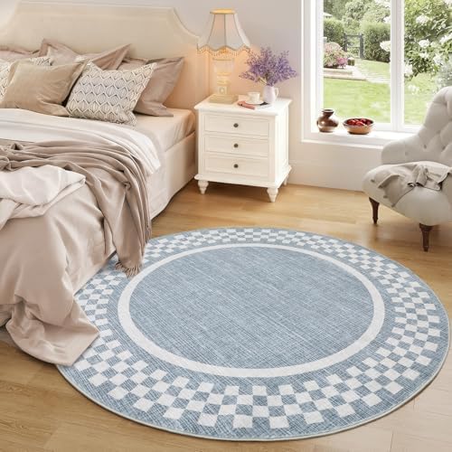GarveeHome 4ft Washable Round Rug - Image 2