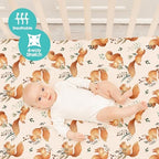 BROLEX Baby Fitted Crib Sheets: Kid Crib Sheets - Image 4