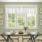 jinchan Linen Balanced Stripe Valances - Image 3