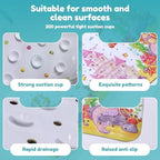 Baby Bath Mat 40x16in Cartoon Kids Bathtub Mat Non Slip - Image 3