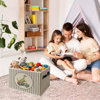 Dinosaur Truck Boy Nursery Foldable Storage Bins Box - Image 3