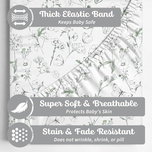 Sorrel + Fern Baby Changing Pad Cover - Image 2