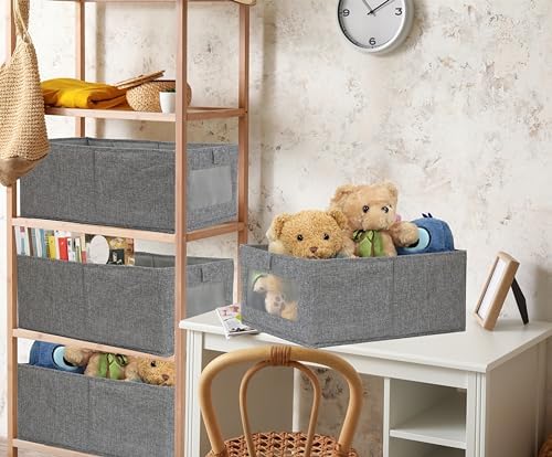 Fordonral 4 Pack Closet Organizers and Storage Bins, Storage Containers - Image 5