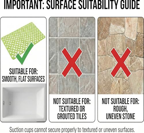 Nonslip Bathtub Mat Extra Soft TPE Bath Mat - Image 3
