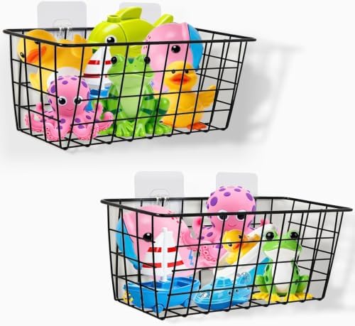 Hanging Bath Toy Storage Basket by Unknown