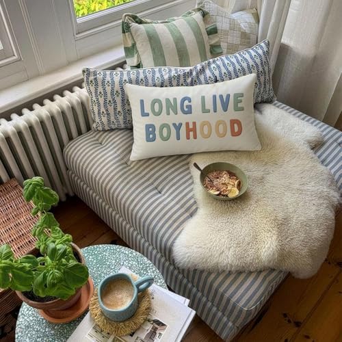 Boho Long Live Boyhood 12x20 Pillow Cover - Image 2