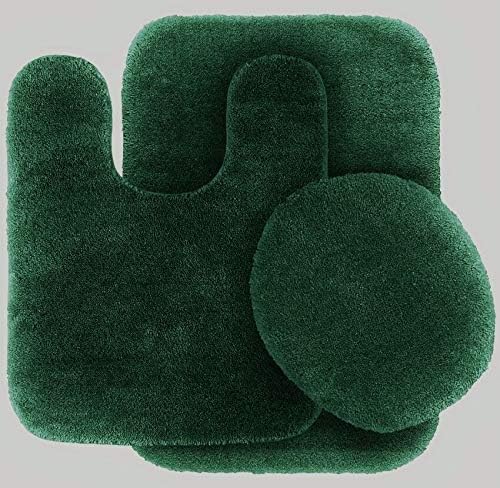 #6 Bath Mat, Contour Mat, and Lid Cover, by Unknown