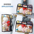 Blanket Storage Bags Extra Large 60L 4 Pack Clothes Organizer - Image 5
