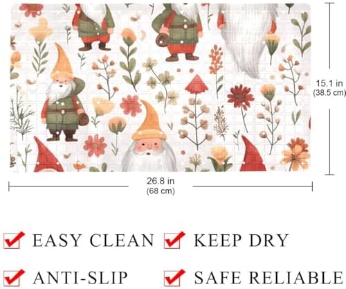 Shower Mat Bathtub Mat, 26.8x15.1 inch, Non-Slip Bath Mat - Image 4
