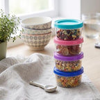 DecorRack 7 oz Food Storage Containers, Screw Lids - Image 5