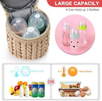 Accmor Breastmilk Cooler Bag, Insulated Baby Bottle Cooler Tote Bags - Image 2