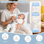 4 Pack 10oz Wide-mouth Breastmilk Storage Bottle - Image 6