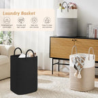 Artfeel Laundry Basket, Woven Cotton Rope Laundry Hamper, 100L Versatile Storage - Image 4