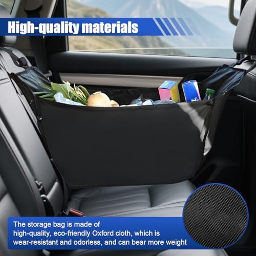 Car Seat Organizer, Collapsible Large Capacity Hanging Car Passenger Seat - Image 3