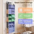 6-in-1 Over Door Hanging Organizer - Image 2